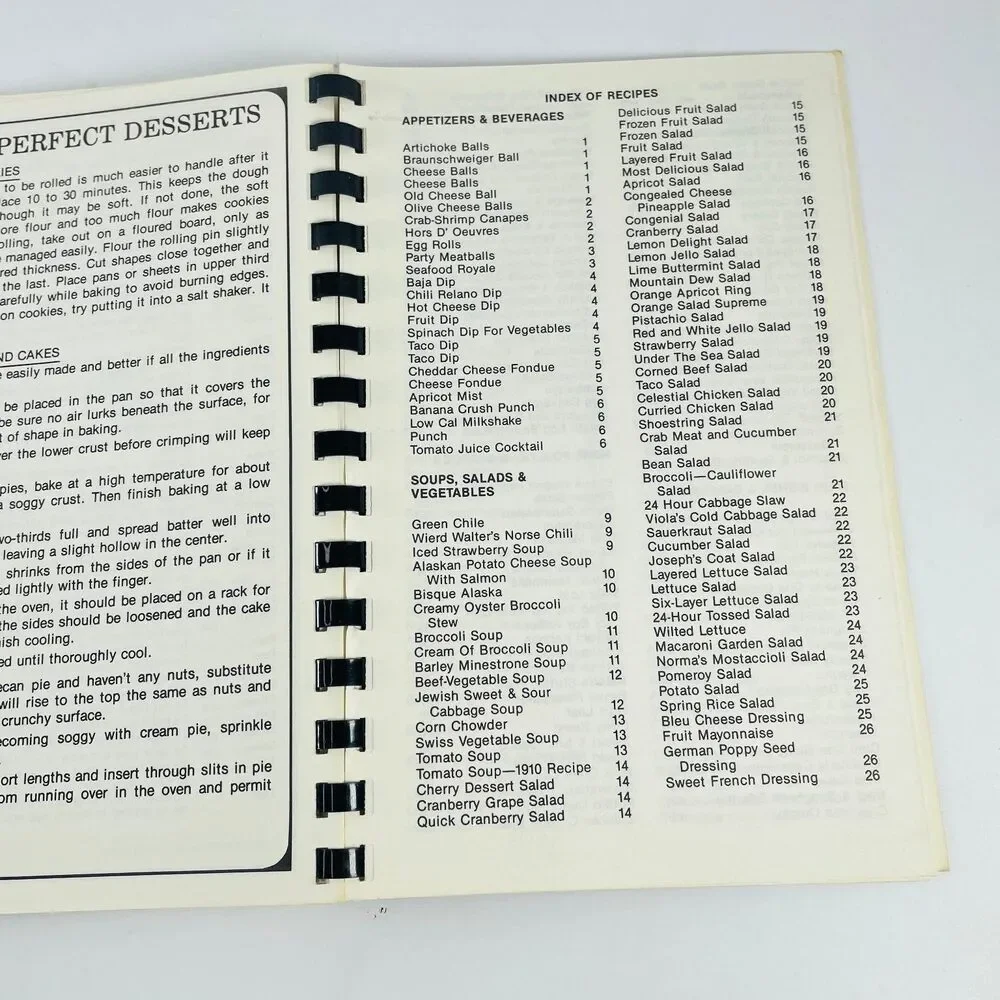 Twenty-Five Years of Good Eating Christ The King Cookbook Spiral Bellevue NE